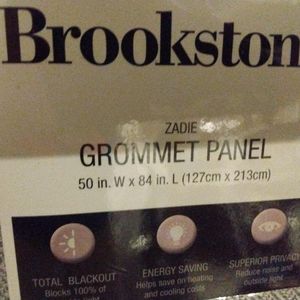 NEW CURTAIN PANELS WITH GROMMETS